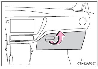 Toyota Auris. Utilización de las características de almacenamiento