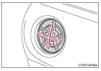 Toyota Auris. Funcionamiento del sistema de aire acondicionado y del desempañador