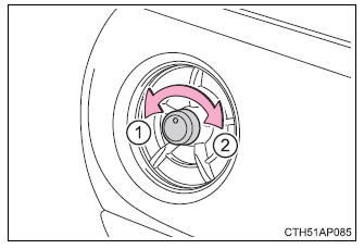 Toyota Auris. Funcionamiento del sistema de aire acondicionado y del desempañador