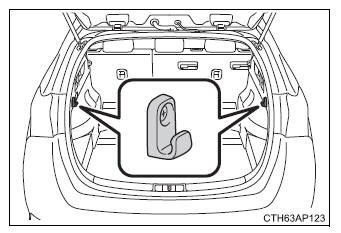 Toyota Auris. Utilización de las características de almacenamiento