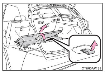 Toyota Auris. Utilización de las características de almacenamiento