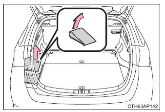 Toyota Auris. Utilización de las características de almacenamiento