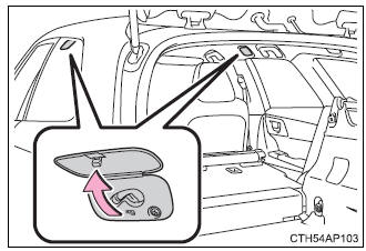 Toyota Auris. Utilización de las características de almacenamiento