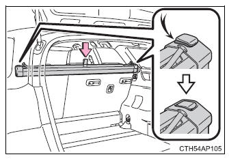 Toyota Auris. Utilización de las características de almacenamiento