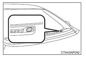 Toyota Auris. Utilización de las luces y los limpiaparabrisas