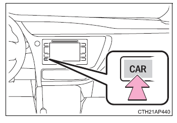 Toyota Auris. Pantalla de consumo/control de energía