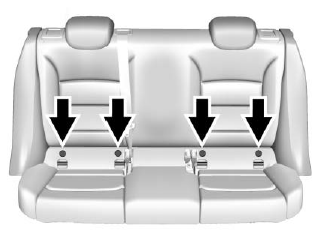 Chevrolet Cruze. Sistemas de Restricción para Niños ISOFIX 