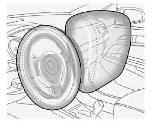 Chevrolet Cruze. Sistema de bolsas de aire