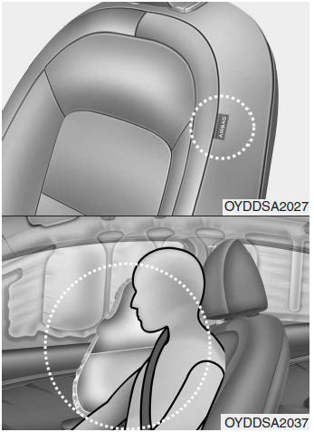Kia Forte. Airbag - sistema de sujeción complementario (SRS)