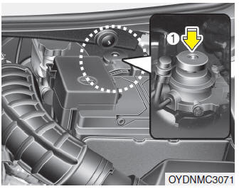 Kia Forte. Sustitución del cartucho del filtro de combustible