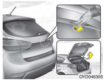Kia Forte. Portón trasero (5 Puertas)