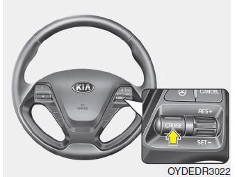 Kia Forte. Sistema de control de crucero