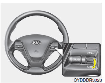 Kia Forte. Sistema de control de crucero