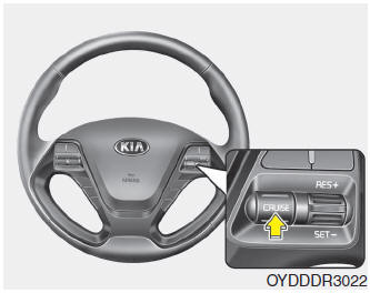Kia Forte. Sistema de control de crucero