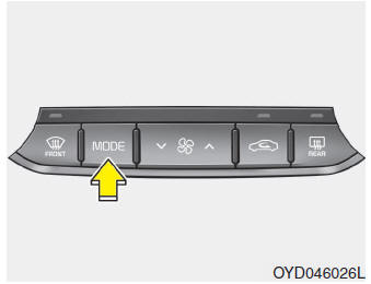 Kia Forte. Sistema de control del climatizador automático