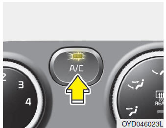 Kia Forte. Sistema de control del climatizador manual