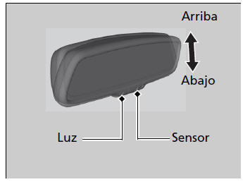 Honda Civic. Retrovisor interior 