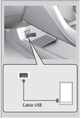 Honda Civic. Funcionamiento básico del sistema de sonido (Modelos con sistema de sonido con pantalla)