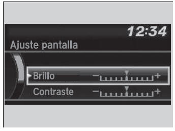 Honda Civic. Funcionamiento básico del sistema de sonido (Modelos con sistema de sonido con pantalla en color)