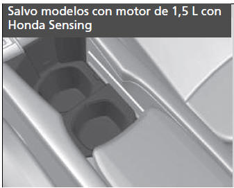 Honda Civic. Luces interiores/elementos auxiliares interiores