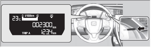 Honda Civic. Indicadores y pantallas