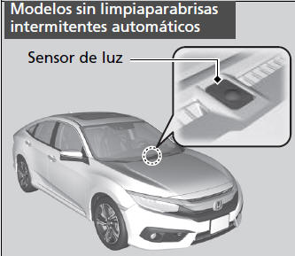 Honda Civic. Funcionamiento de los mandos alrededor del volante