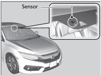 Honda Civic. Funcionamiento de los mandos alrededor del volante