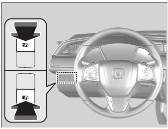 Honda Civic. Funcionamiento de los mandos alrededor del volante