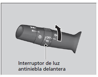 Honda Civic. Funcionamiento de los mandos alrededor del volante