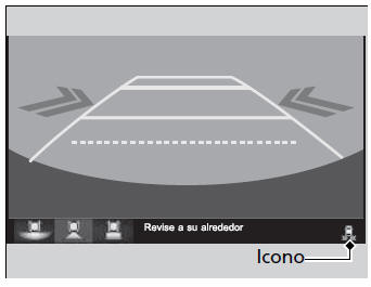 Honda Civic. Estacionamiento del vehículo