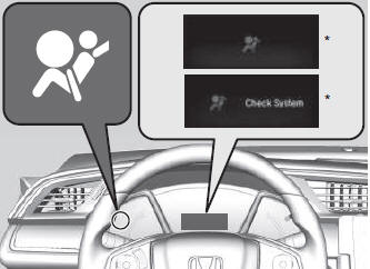 Honda Civic. Airbags