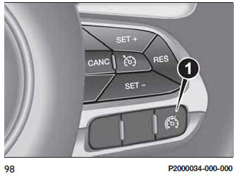 Fiat Tipo. Limitador de velocidad (speed limiter) 