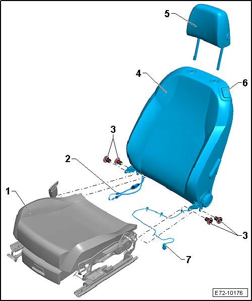 Respaldo del asiento