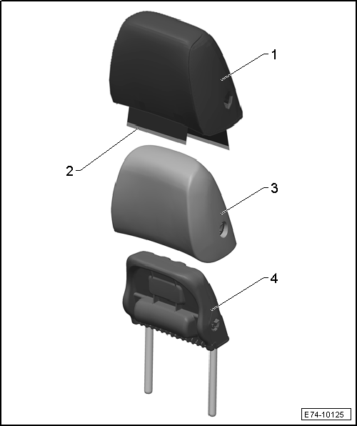 Tapizados y acolchados de los asientos delanteros