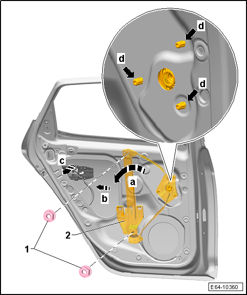 Extraer las tuercas hexagonales -1-