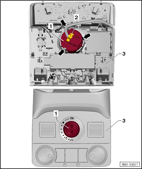 Preselector automático de la tapa de cristal y de la persiana solar: desmontar y montar