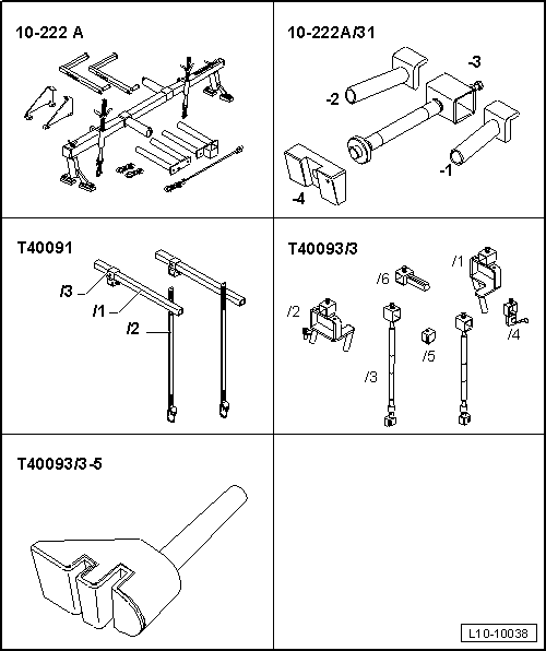 Caja de cambios: desmontar, con motor turbodiésel