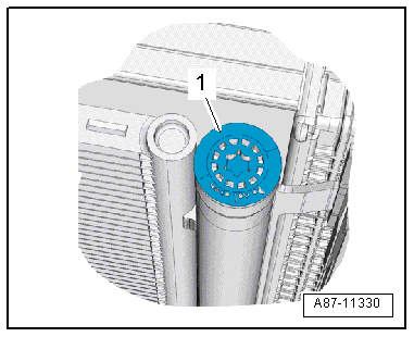 Bolsa deshidratadora / cartucho deshidratador: desmontar y montar