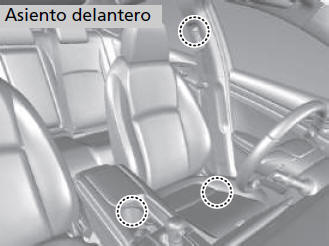 Honda Civic. Cinturones de seguridad